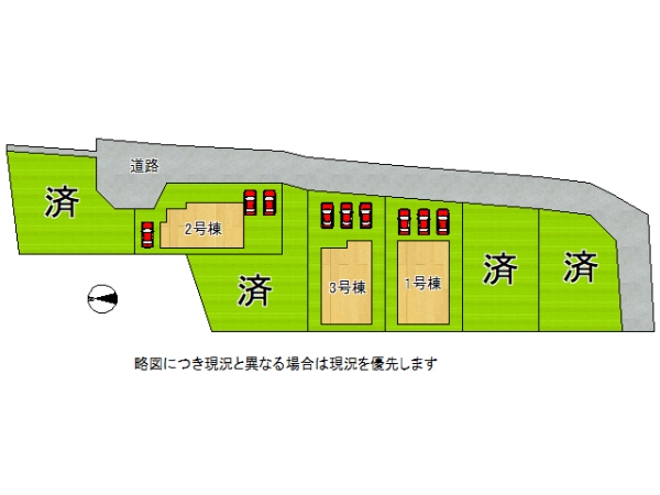 木津川市加茂町里中森　新築一戸建て　１期　３号棟