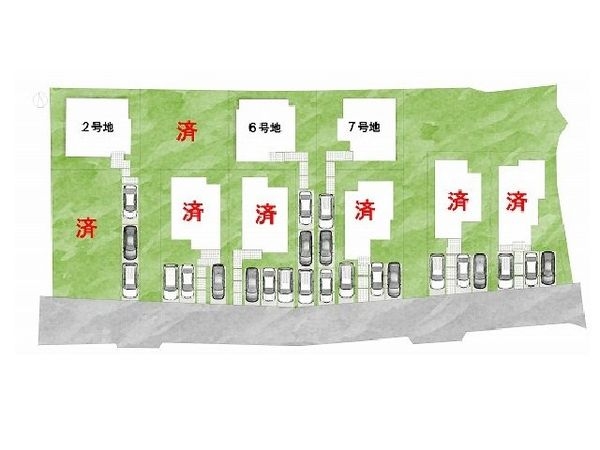 大和郡山市冠山町　新築一戸建て　６号地