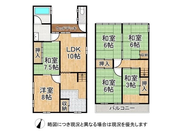 生駒市元町１丁目　中古テラス