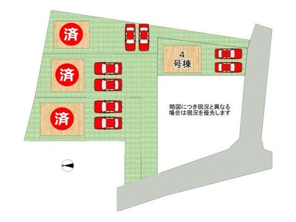 木津川市山城町上狛猩々垣外　新築一戸建て　第１　４号棟