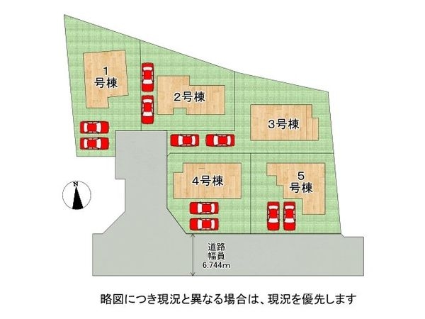 橿原市山本町　新築一戸建て　５号棟