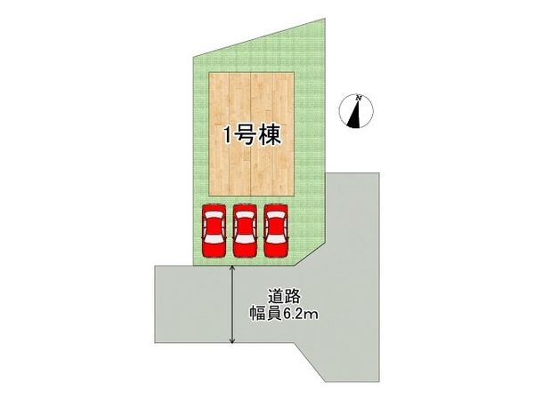 生駒市あすか野南３丁目　新築一戸建て　全１区画