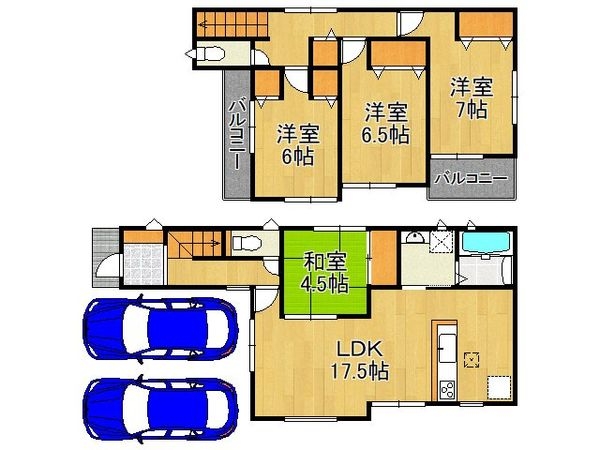奈良市帝塚山３丁目　新築一戸建て　第8　2号棟