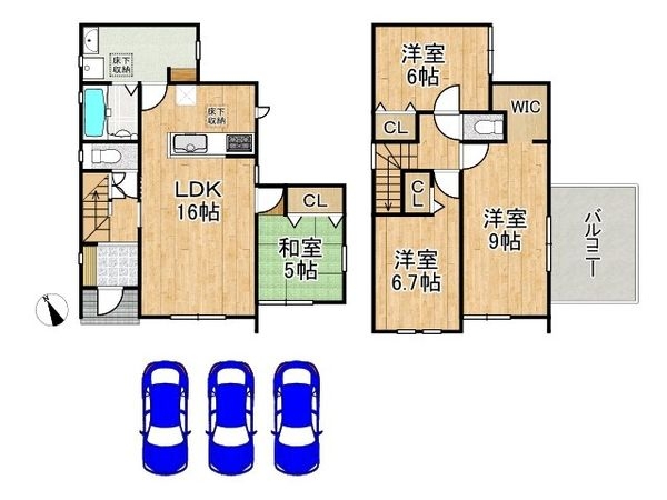 橿原市光陽町　新築一戸建て　１期　全１区画
