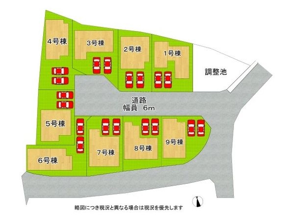 大和郡山市新町　新築一戸建て　６号棟