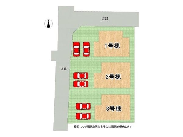 相楽郡精華町大字祝園小字佃　新築一戸建て　24-１期　2号棟