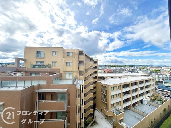 西大寺サンハイツ1号棟 中古マンション(現地からの眺望)