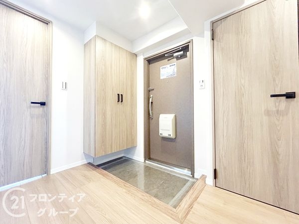 西大寺サンハイツ1号棟 中古マンション(玄関)