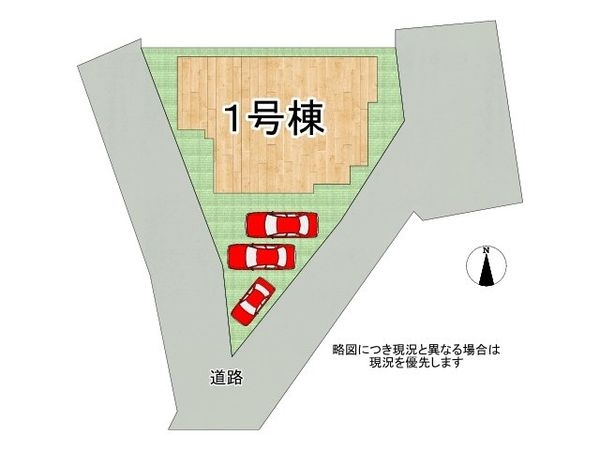 生駒市有里町　新築一戸建て　全１区画