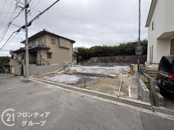 北葛城郡王寺町本町4丁目 新築一戸建て 1期 全1区画(前面道路含む現地写真)