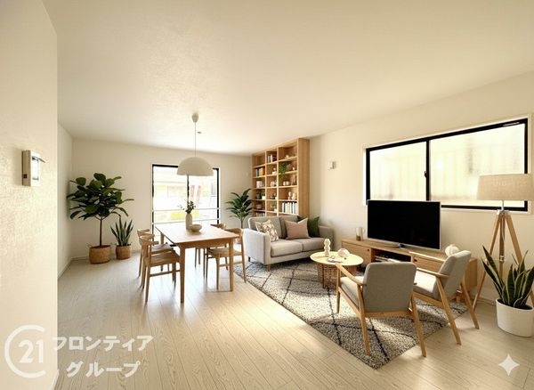 生駒市東生駒月見町　新築一戸建て　1期　全２区画　２号棟