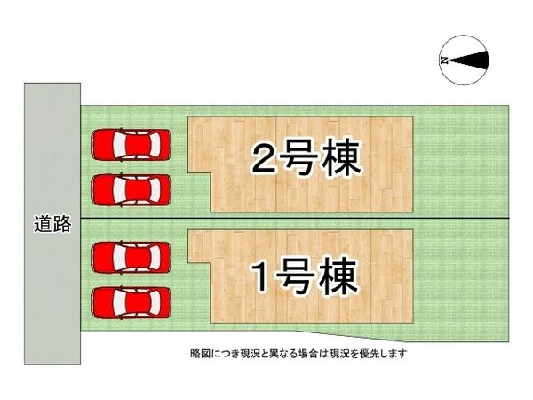 大和郡山市綿町　新築一戸建て　１号棟
