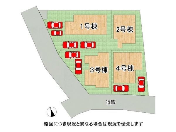 奈良市宝来町　新築一戸建て　１期　３号棟