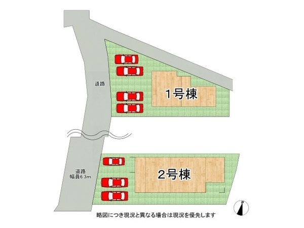 生駒郡斑鳩町龍田３丁目　新築一戸建て　３期　１号棟
