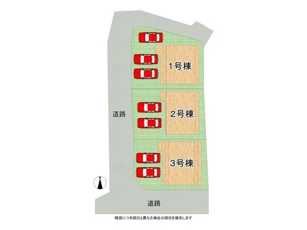 京田辺市草内穴口　新築一戸建て　第６　３号棟
