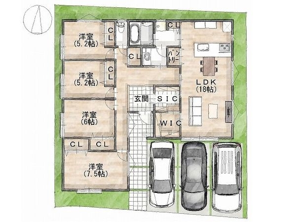 FrontierGardens　奈良市杏町　新築一戸建て…