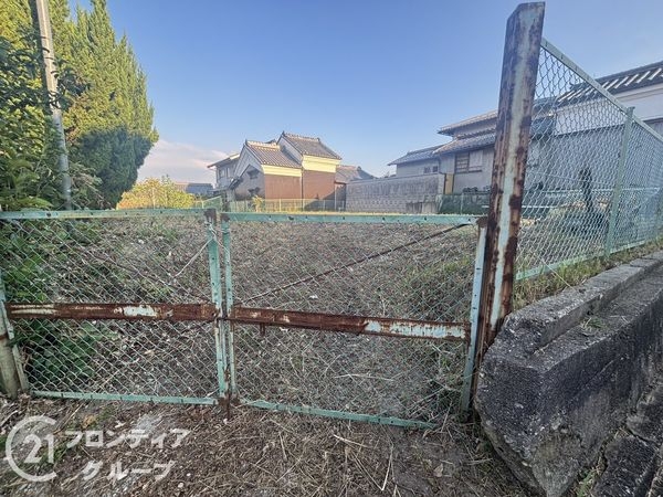 奈良市押熊町　建築条件無し土地