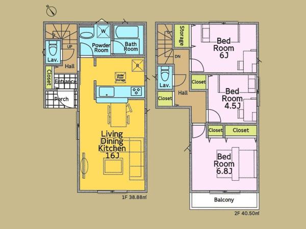 綾瀬市落合南４丁目の新築一戸建