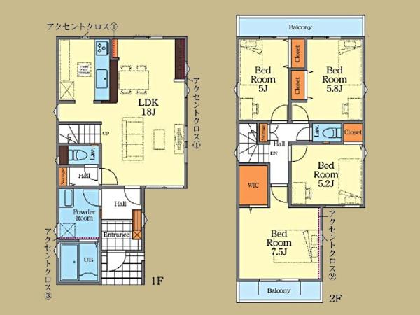 綾瀬市落合南３丁目の新築一戸建