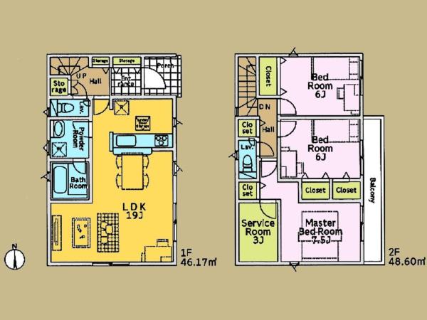 綾瀬市深谷中３丁目の新築一戸建