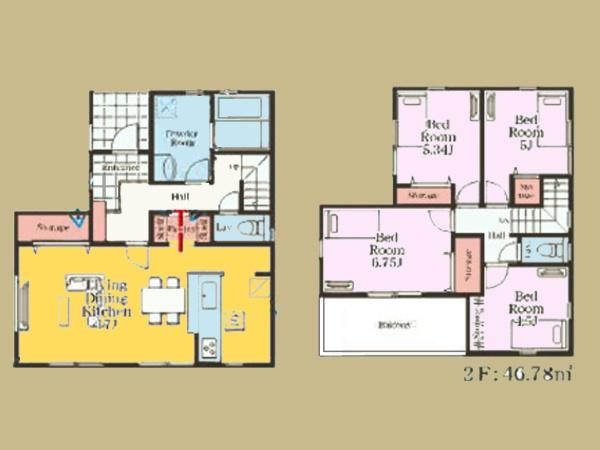 大和市南林間９丁目の新築一戸建