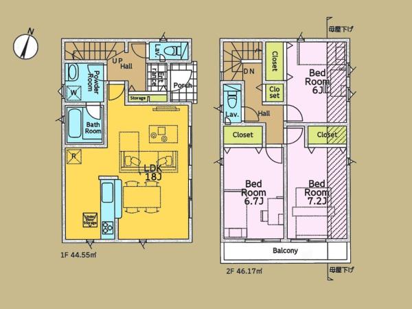 綾瀬市深谷上７丁目の新築一戸建