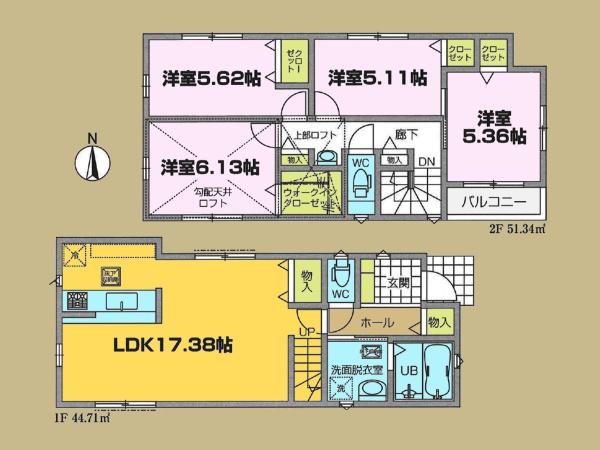藤沢市亀井野の新築一戸建