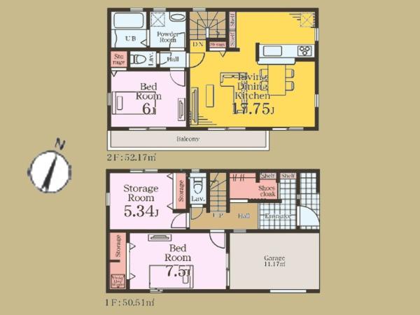 綾瀬市蓼川１丁目の新築一戸建