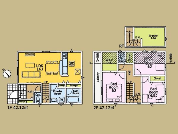 綾瀬市綾西２丁目の新築一戸建