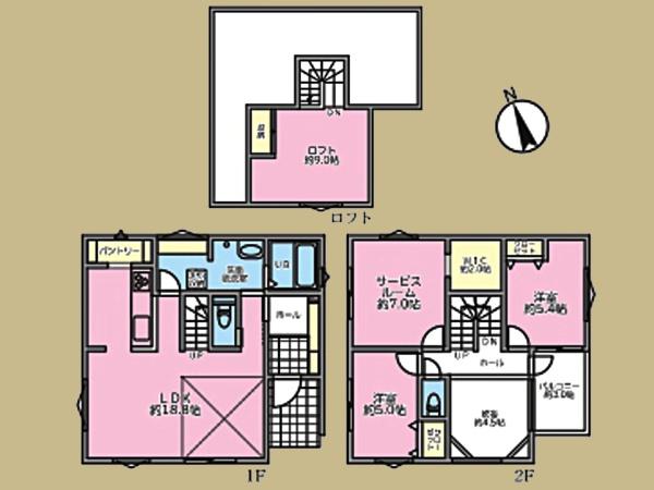 海老名市杉久保南３丁目の新築一戸建