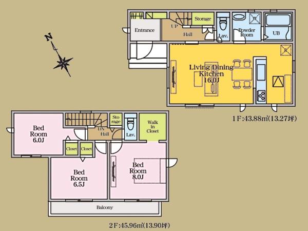 大和市下鶴間の新築一戸建