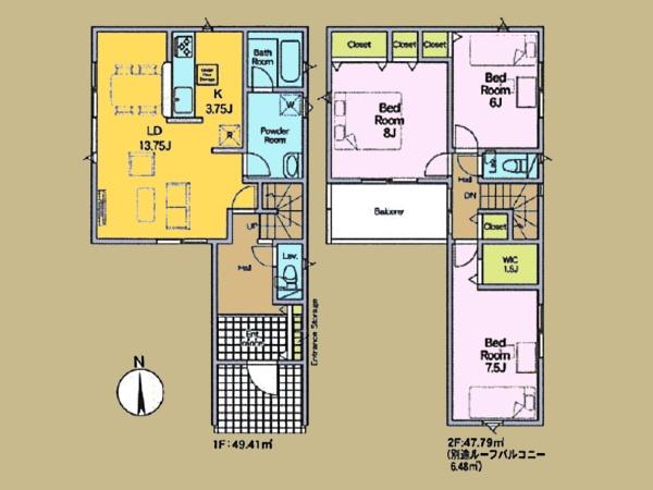 海老名市上今泉４丁目の新築一戸建