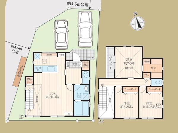 海老名市大谷北３丁目の新築一戸建