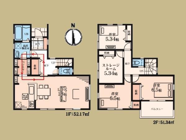 大和市福田の新築一戸建