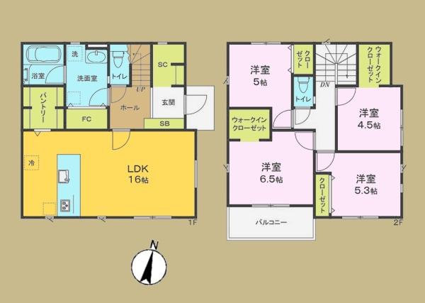 綾瀬市深谷上７丁目の新築一戸建