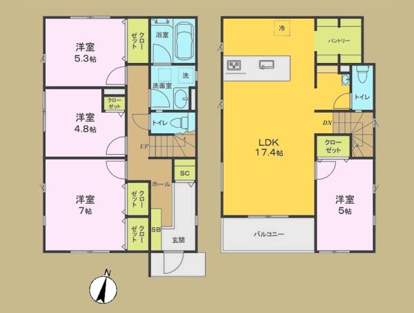 綾瀬市深谷上７丁目の新築一戸建