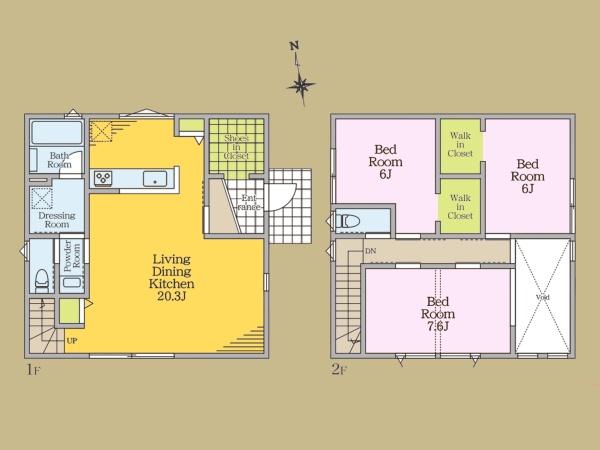 綾瀬市吉岡の新築一戸建