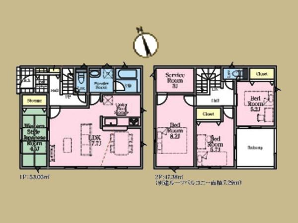 綾瀬市早川の新築一戸建