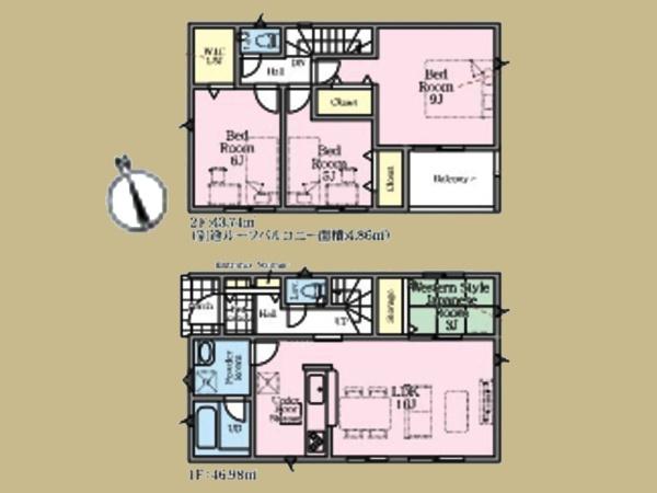 綾瀬市早川の新築一戸建