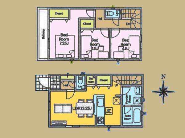 綾瀬市小園南２丁目の新築一戸建