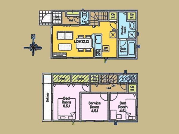 綾瀬市小園南２丁目の新築一戸建