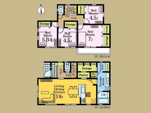 座間市栗原中央４丁目の新築一戸建