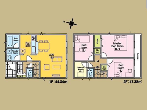 座間市入谷西２丁目の新築一戸建