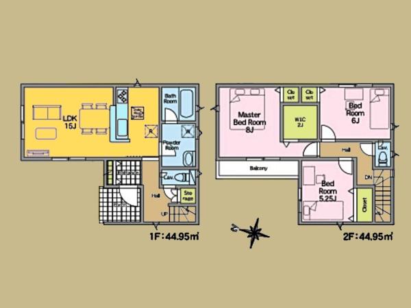 座間市入谷西２丁目の新築一戸建