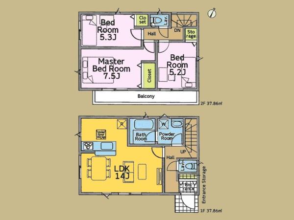 座間市栗原中央　新築戸建て