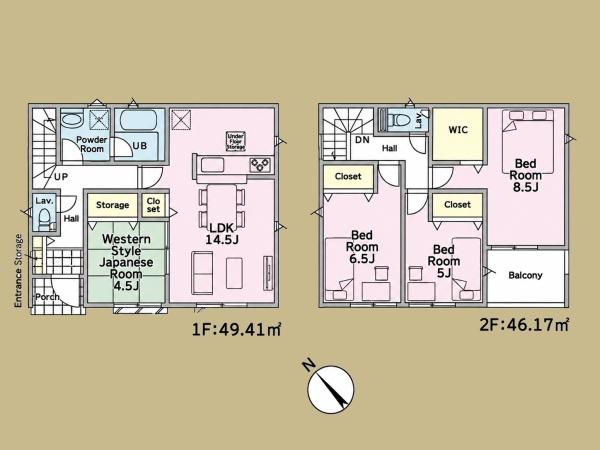 綾瀬市深谷南４丁目の新築一戸建