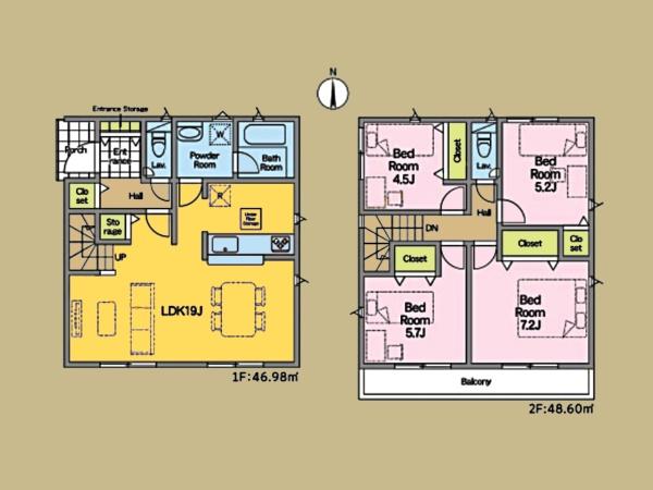 海老名市今里３丁目の新築一戸建