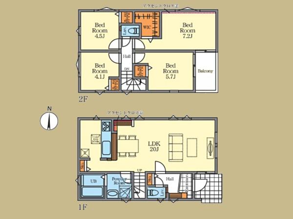大和市福田７丁目の新築一戸建