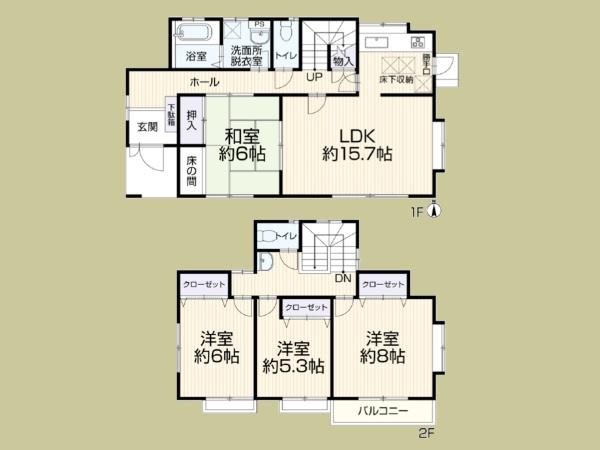 綾瀬市蓼川１丁目の中古一戸建て