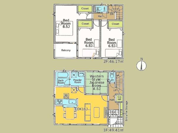海老名市社家５丁目の新築一戸建